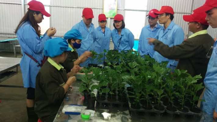 Nafoods tiếp đoàn làm việc Ngân hàng TMCP Ngoại thương Việt Nam