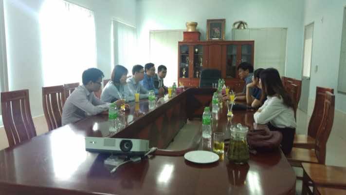 Nafoods tiếp đoàn làm việc Ngân hàng TMCP Ngoại thương Việt Nam