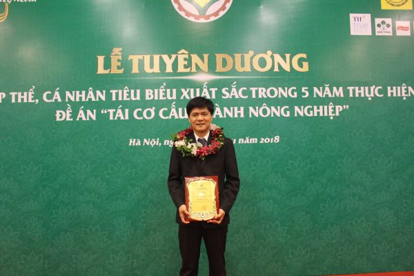 Nafoods vinh dự đón nhận giải thưởng: "Doanh nghiệp vì nhà nông" 