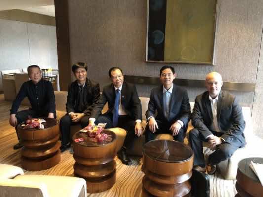 Lễ ký thoả thuận hợp tác giữa Nafoods và Công ty TNHH trái cây Nongfu Thượng Hải