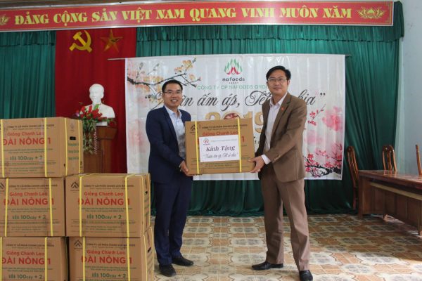 Nafoods tổ chức chương trình từ thiện : "Xuân ấm áp, Tết sẻ chia"