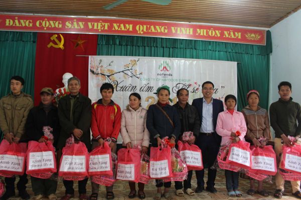 Nafoods tổ chức chương trình từ thiện : "Xuân ấm áp, Tết sẻ chia"