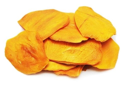 Soft dried mango