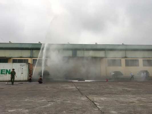 Nafoods tổ chức diễn tập phòng cháy chữa cháy tại nhà máy Naprod