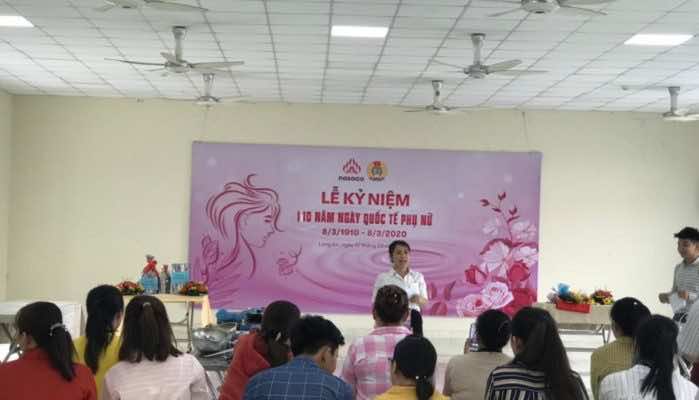 Lễ kỷ niệm quốc tế phụ nữ tại Nasoco