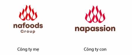 Logo nafoods group và napassion