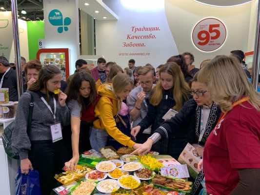 Nafoods booth at World Trade Moscow 2019