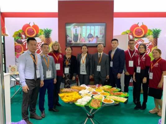 Nafoods booth at World Trade Moscow 2019