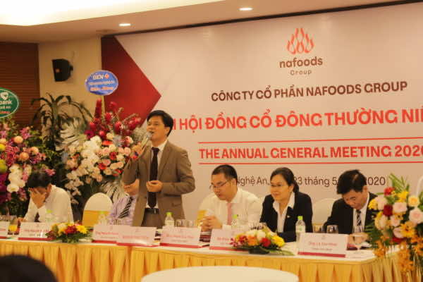 The contents were in turn implemented at the AGM of Nafoods Group 2020