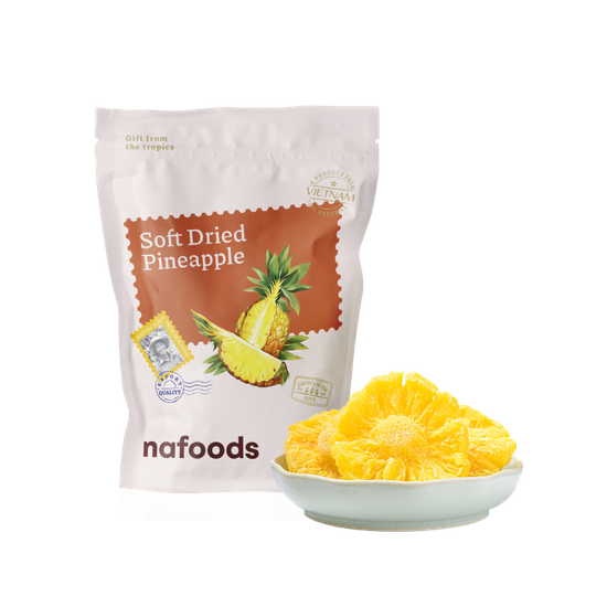 dứa sấy dẻo hàng tiêu dùng nafoods