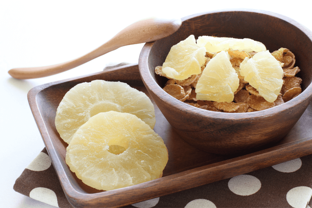 There are many ways to enjoy soft dried pineapple
