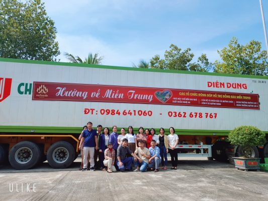 Nafoods Group hướng về đồng bào chịu ảnh hưởng lũ lụt tại Miền Trung