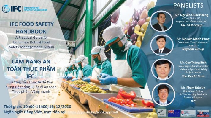 Đại diện Nafoods chia sẻ kinh nghiệm về vấn đề quản lý và thực hiện An toàn thực phẩm