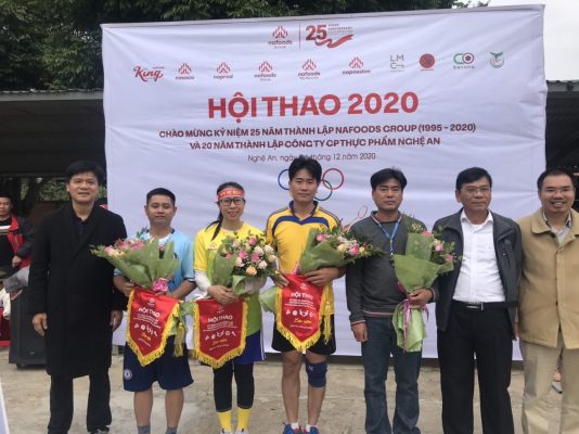 Tưng bừng hội thao truyền thống Nafoods tại Nghệ An