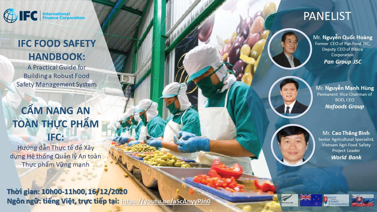 Cùng Nafoods tham dự tọa đàm về an toàn thực phẩm 2020 IFC