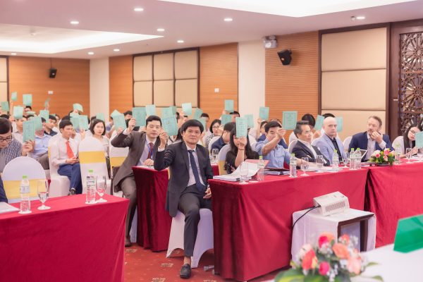 Tất cả các nội dung được đưa vào biểu quyết trực tiếp được Đại hội đồng cổ đông tán thành với tỷ lệ biểu quyết cao;