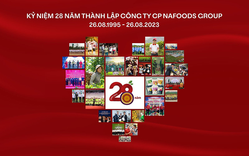 Nafoods group 28 nam hinh thanh va phat trien