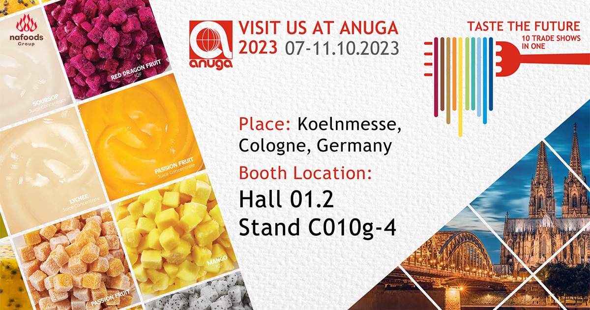 nafoods tại hội chợ anuga đức 2023/nafoods at anuga germany fair 2023