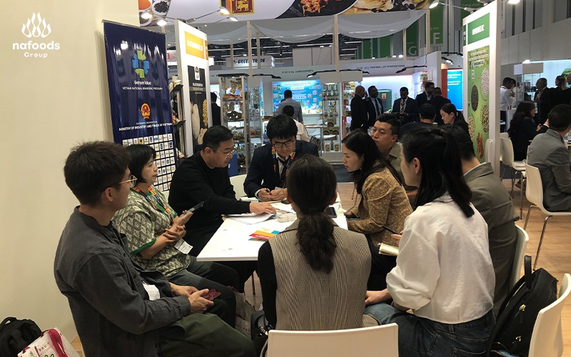 Nafoods gặp gỡ nhiều đối tác, thảo luận những kế hoạch mới/Nafoods met many partners, and discussed new plans