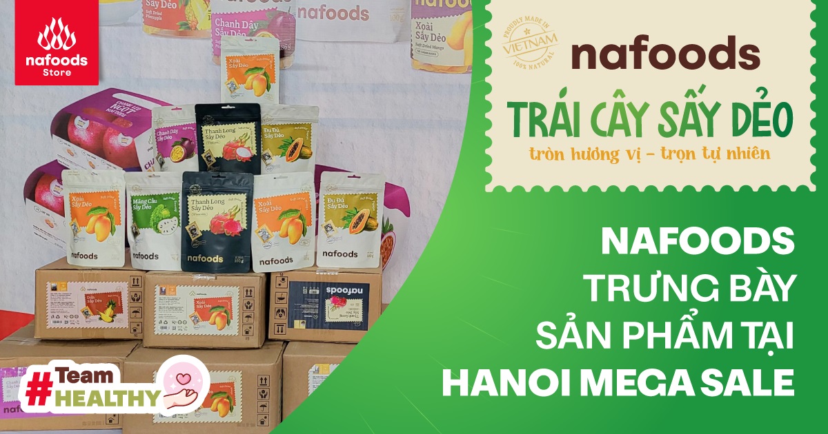 nafoods tham du hoi cho mega sale ha noi