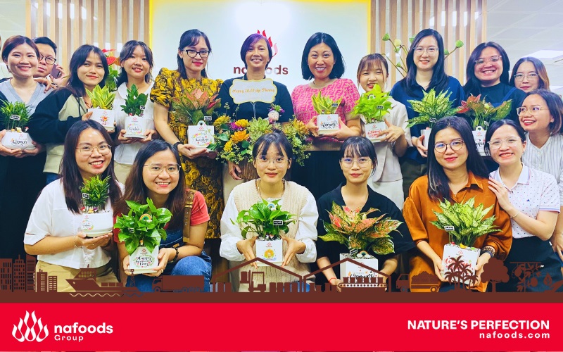 nafoods chuc mung ngay phu nu viet nam 20/10