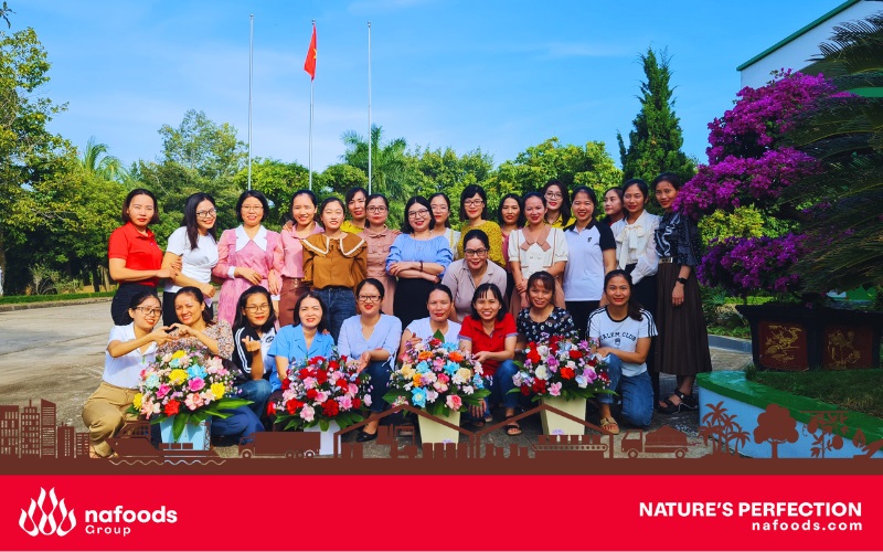 nafoods chuc mung ngay phu nu viet nam 20/10