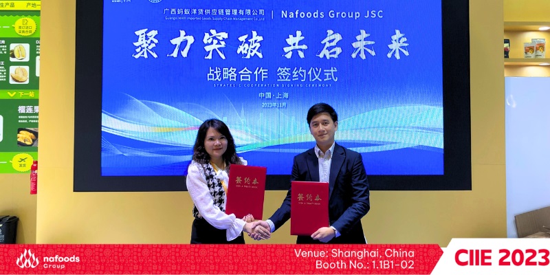 Nafoods Group Signed Strategic Cooperation Agreement with Chinese Partner