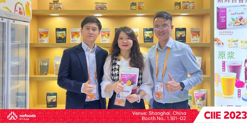 Nafoods Signed Cooperation Agreement with Ant Foreign Goods at CIIE 2023