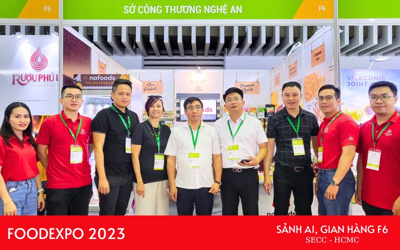 Nafoods tai vietnam foodexpo 2023