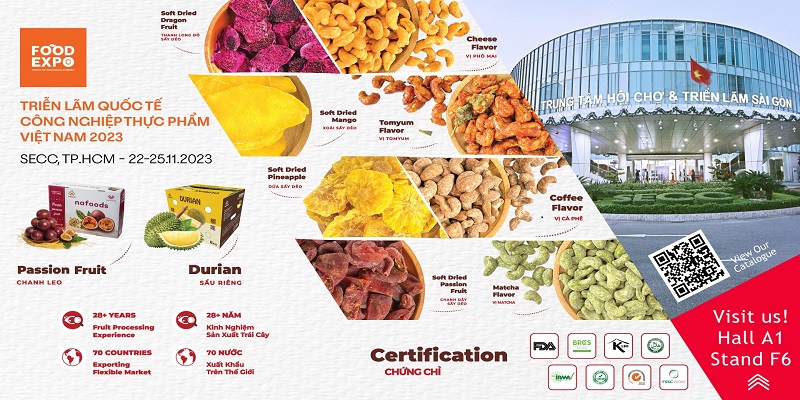 Nafoods tai Vietnam Foodexpo 2023