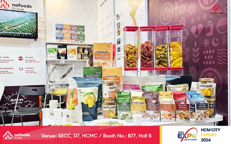 Sản phẩm nafoods đạt chuẩn chất lượng xuất khẩu