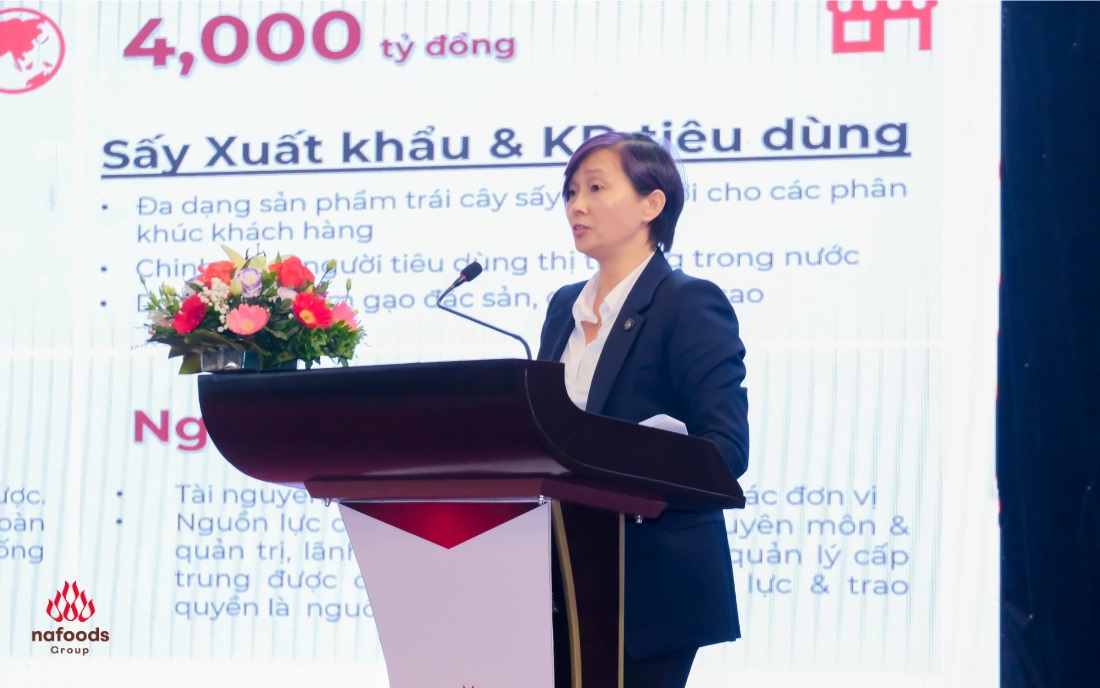Chủ tịch bà Điền Thị Lan Phương chia sẻ