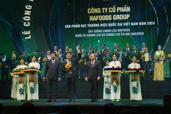 Sản phẩm Nafoods Group được công nhận Thương hiệu Quốc gia 2024;