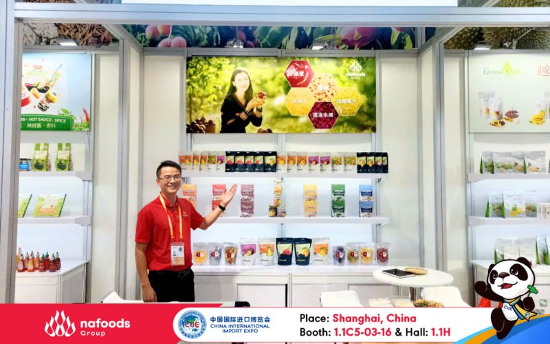 nafoods group tại hội chợ quốc tế trung quốc ciie 2024