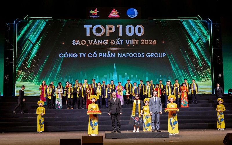 Nafoods nhận giải sao vàng đất việt 2024