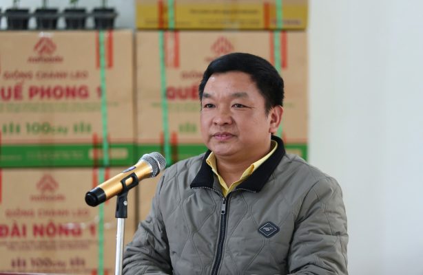 Đại diện chính quyền địa phương ghi nhận những đóng góp của Nafoods và cảm ơn sự quan tâm thường niên công ty dành cho bà con nhân dịp tết hàng năm;