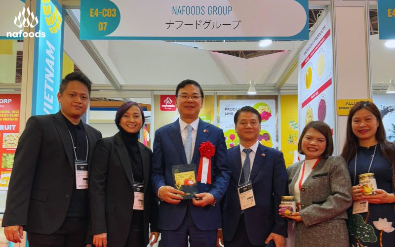 đại diện nafoods và các công ty bán lẻ hàng đầu nhật bản