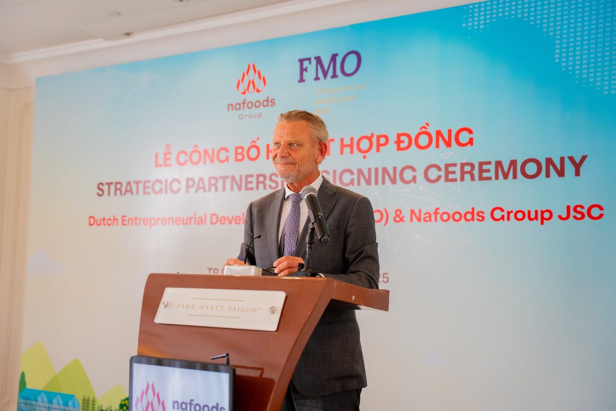 đại diện fmo ông bas rekvelt phát biểu