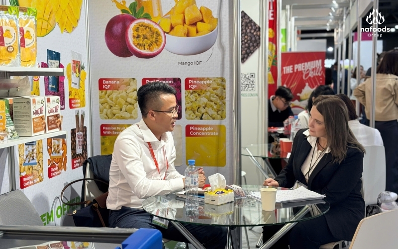 Nafoods tại worldfood moscow 2025 nga