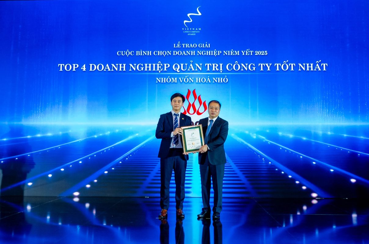 Nafoods Group tiếp tục ghi danh Top 4 Doanh nghiệp quản trị công ty tốt nhất năm 2025;