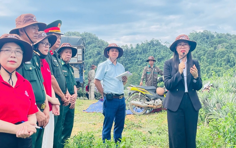 Nafoods showcased its pineapple sourcing region development model in Tri Lễ to delegates, business partners and members of the media, emphasizing its integrated value chain approach—from cultivation and processing to export.